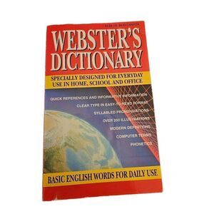 Webster's dictionary basic English words for daily use isbn 7-24951-03701-3